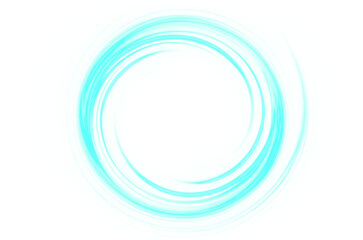 Abstract sci-fi portal PNG overlay on transparent background