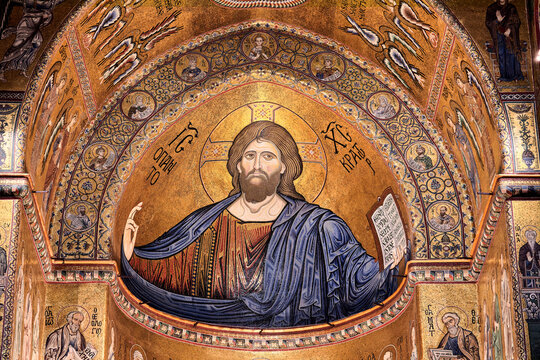 Main apse of the Cathedral of Monreale in Sicily