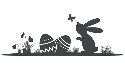 easter clip art wirh bunny