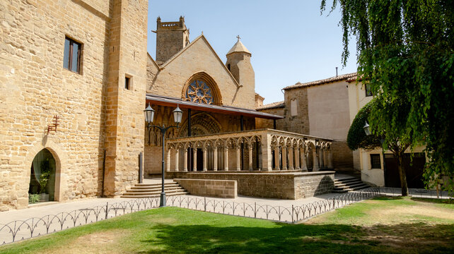 Iglesia de Santa Maria La Real in Olite, Navarra