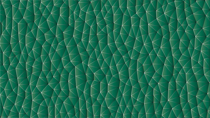 Green Geometric Pattern with Triangular Shapes triangles