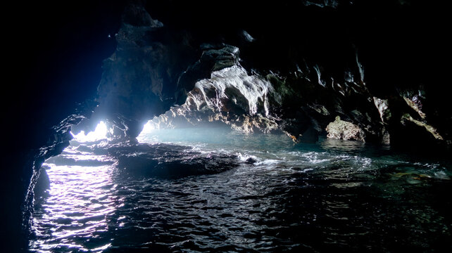Enchanting entrance to Cueva de Cobijero, Asturias