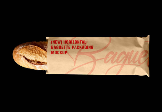 Baguette Bakery Mockup