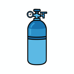 Obraz premium Illustration of a Fire Extinguisher for Safety and Emergency Preparedness