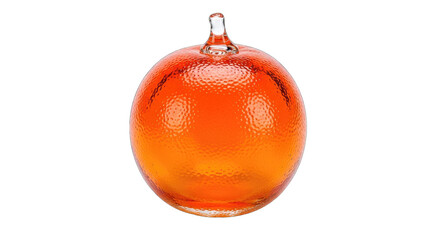Orange Glass Sphere Ornament
