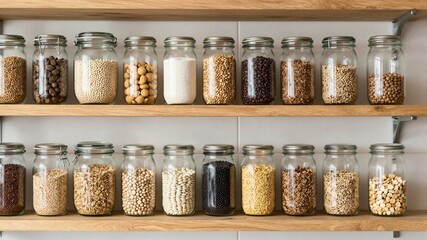 Clean Organized Walk In Kitchen Pantry