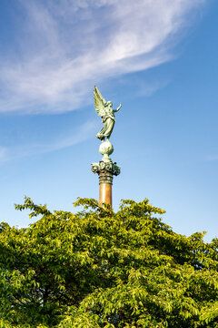 Ivar Huitfeldt Column a monument at Langelinie in Copenhagen