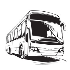 bus vector illustration