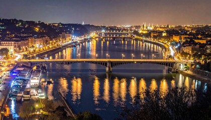 Fototapeta premium City nightscape