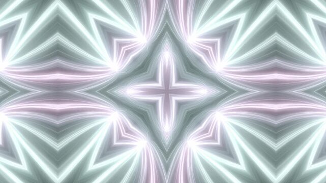 Kaleidoscopic Vision: Abstract Geometric Pattern in Motion, 70 Characters Max