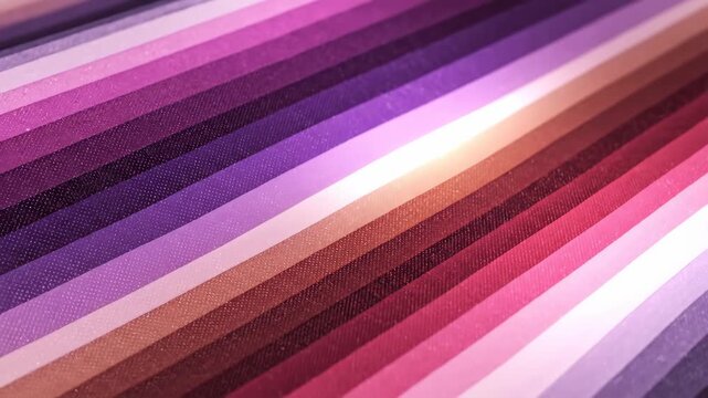 Fabric swatches in gradients of purple and pink with textured surfaces for fashion and design industry projects
