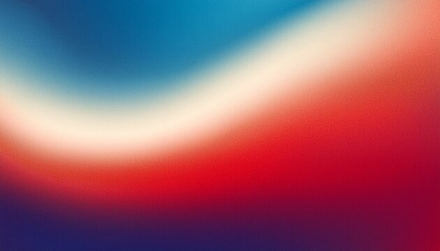 grainy colorful gradient background abstract white blue red blurred mesh noise wave bokeh retro vibes