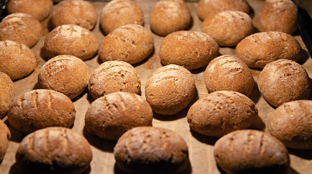Homemade keto rolls in a regular oven