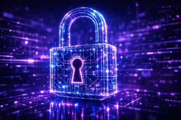 Cybersecurity, security, padlock and lock