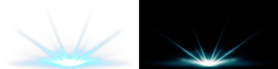 Clean speed trail overlay PNG with straight streaks © POLINA