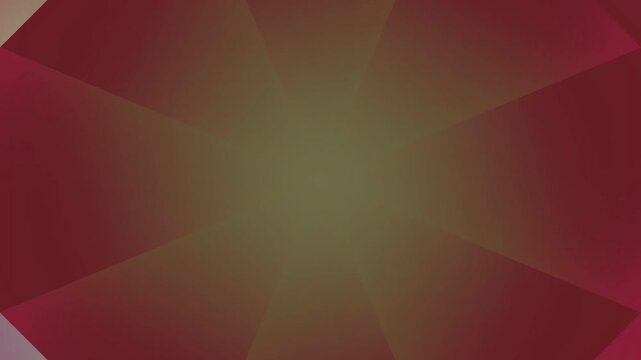 Geometric starburst pattern with red and yellow rays emanating from center point illustration