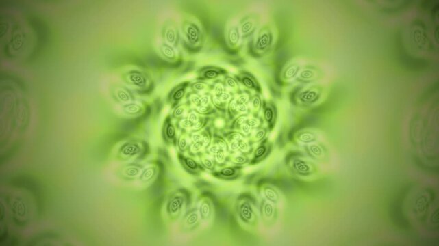 Abstract Red Pattern with Radiating Symmetrical Design
