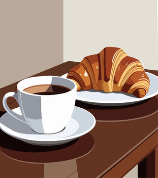 breakfast vector