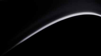 Fototapeta premium Abstract monochrome curving band creating dynamic texture