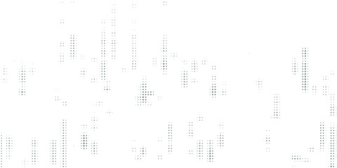 Abstract technology digital data square gray pattern pixel background. Vector graphic illustration