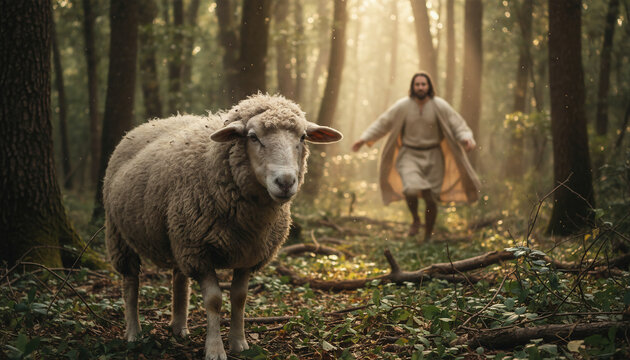The lost sheep that Jesus found