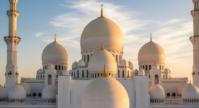 mosque in abu dhabi united arab emirates