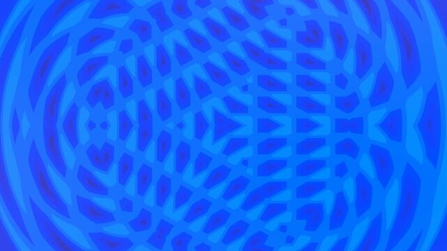 Abstract Blue Dynamic Pattern for Visual Backgrounds