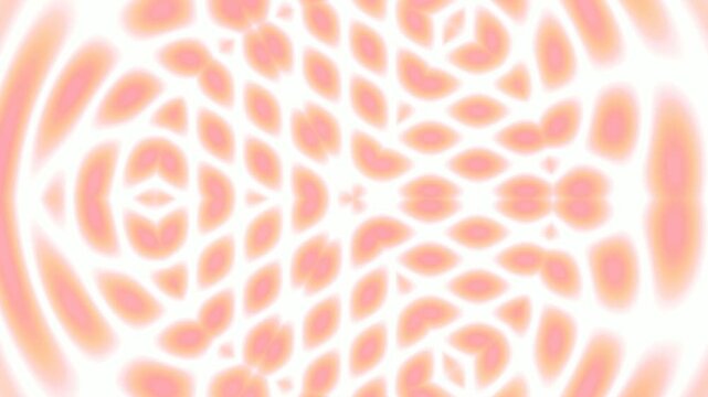 Abstract Pink Pattern with Organic Geometric Shapes for Digital Design