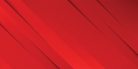 Obraz premium banner background. colorful, bright red gradation, slash, memphis, eps 10