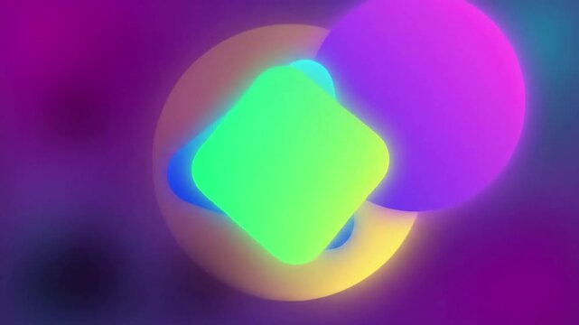 Dynamic Geometric Grids Clean, interlocking geometric shapes forming a grid that subtly shifts and pulsates with gradient glows, creating a sense of deep dimension.