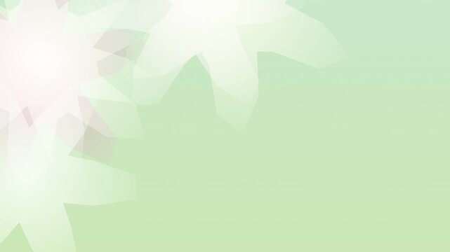 Soft Pastel Floral Pattern Background Animation Gentle Bloom Effect.