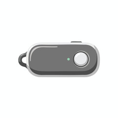 Modern portable voice recorder device with a sleek design for audio capturing