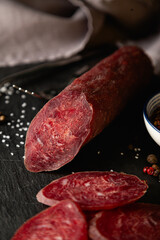 Smoked sausage and spices