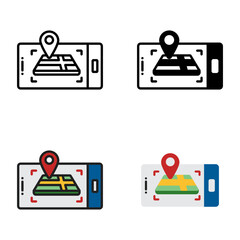 Augmented Reality Map is an interactive map overlaying digital information onto real-world views.