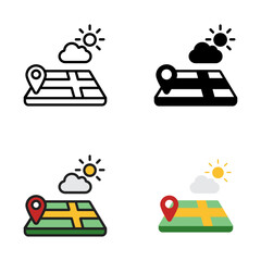 Climate Data Map is visualizing weather and environmental patterns across geographic regions.
