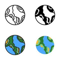 Topographic Map is a detailed map showing terrain elevation and landscape features.