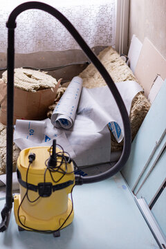 Chantier de r&eacute;novation int&eacute;rieur, Chantier, Bricolage, Mat&eacute;riel de chantier, R&eacute;novation de maison, Travaux b&acirc;timent