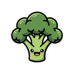 Cute Broccoli Character. (3)