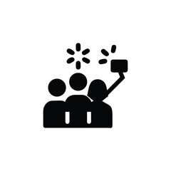 People dancing with confetti and balloons in party scene