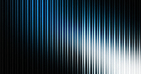 Obraz premium Blue and white gradient background with vertical lines creating a dynamic abstract design for creative projects and presentations