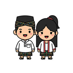 Traditional Outfit Couple.