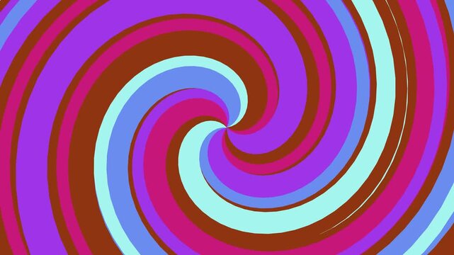 Hypnotic Swirl Abstract Background Loop with Vibrant Colors and Mesmerizing Motion.