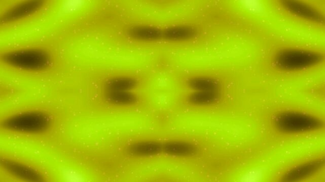 Abstract Gold Pattern with Symmetrical Reflections for Visual Background