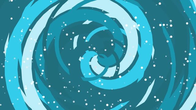 abstract blue background with circles and swirls 