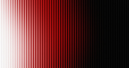 Gradient red and black abstract vertical lines background with subtle texture creating a dramatic visual effect © Basit