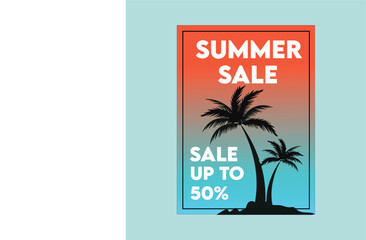 A SUMMER SALE FLYER