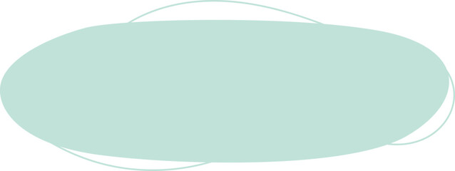 Obraz premium Cute blank label with flat, minimalist modern style. Text box abstract shape. Vector isolated.