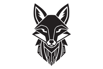 Fototapeta premium vector illustration of a fox