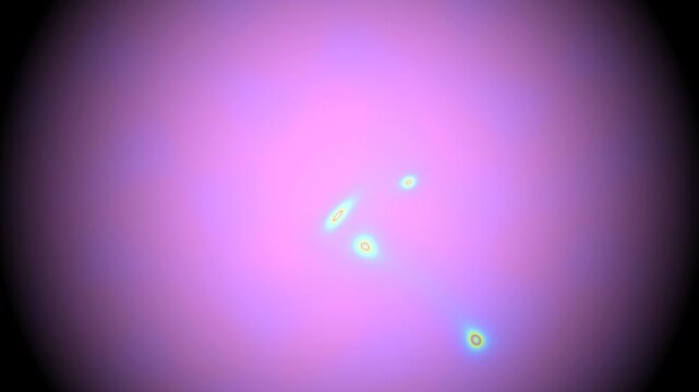 Abstract Bio-Luminescent Humanized Data Liquid Flow Loop 4K