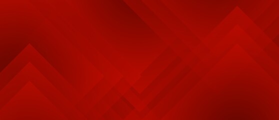 Abstract red layered chevron background with smooth gradient and geometric depth